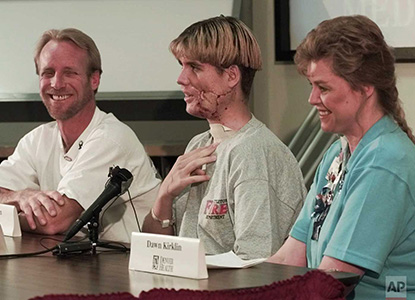 Lance Kirklin press conference 1999