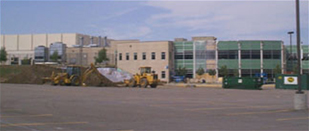 Back of Columbine High where construction begins