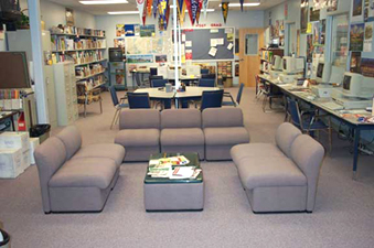 Columbine High School's new HOPE memorial library