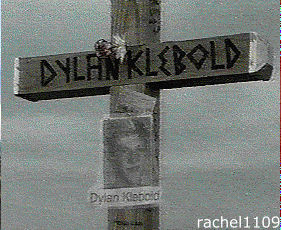 Dylan Klebold's Memorial Cross