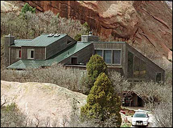 The Klebold family home in Littleton, Colorado