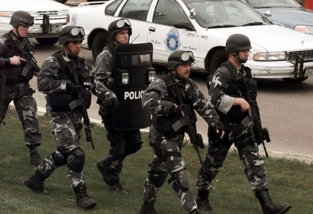 Denver SWAT team in action
