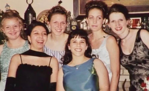 Lauren Townsend at Columbine prom 1999